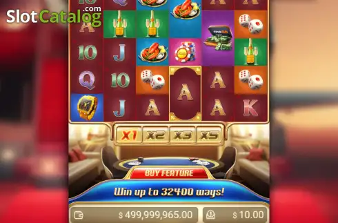 Bildschirm2. Fly-win Queen slot