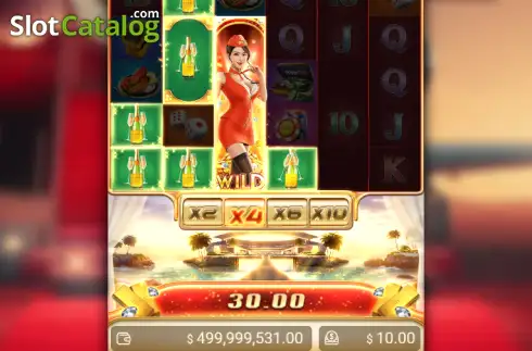 Bildschirm3. Fly-win Queen slot