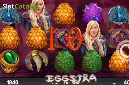 画面3. Eggstra カジノスロット