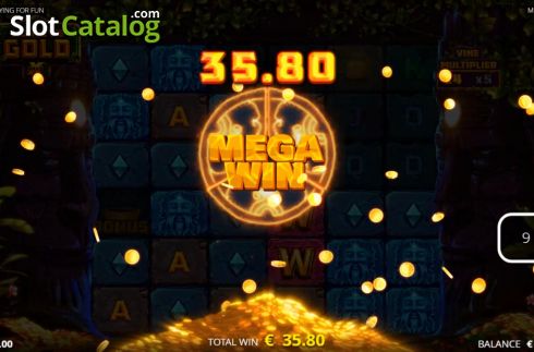 Bildschirm6. Monkey’s Gold slot