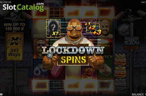 Free Spins 1. San Quentin slot