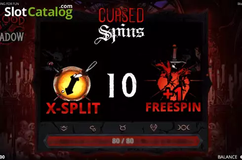 Free Spins 1. Blood and Shadow slot