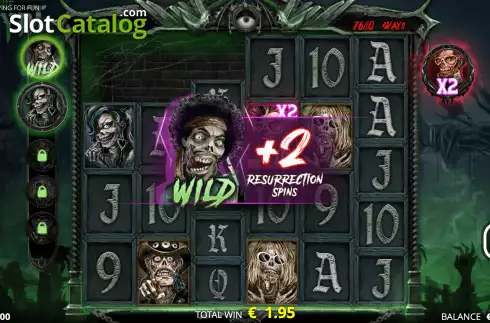 Free Spins 3. The Crypt slot