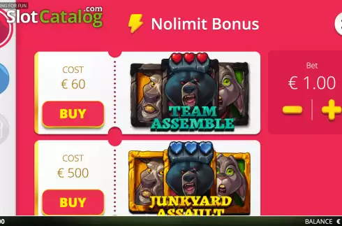 Buy Bonus Menu. Roadkill slot