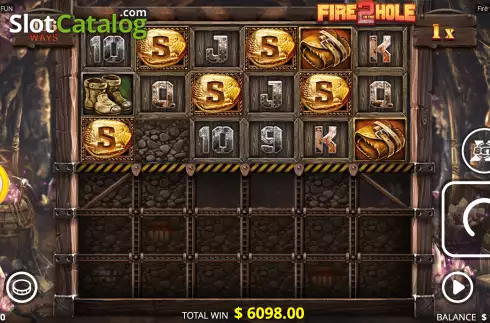 Bildschirm5. Fire in the Hole 2 slot