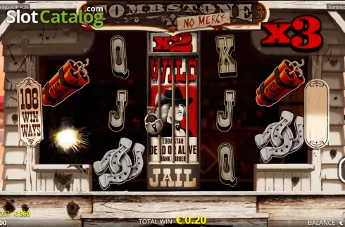 Free Spins 2. Tombstone No Mercy slot