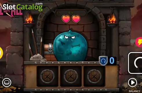 Game Screen. Kill Em All slot