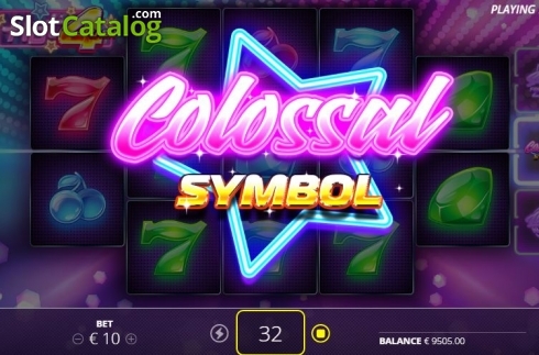 Colossal Symbol 1. Hot 4 Cash slot