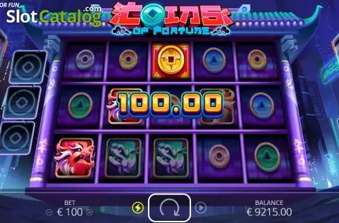 Win Screen 3. Coins Of Fortune (Nolimit City) slot