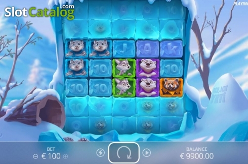 Reel Screen. Ice Ice Yeti slot