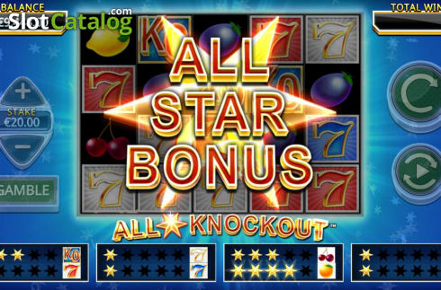 Bonus Game 1. All Star Knockout slot