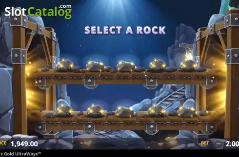 Bildschirm7. Rocky’s Gold Ultraways slot