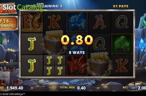Free Spins 3. Rocky’s Gold Ultraways slot