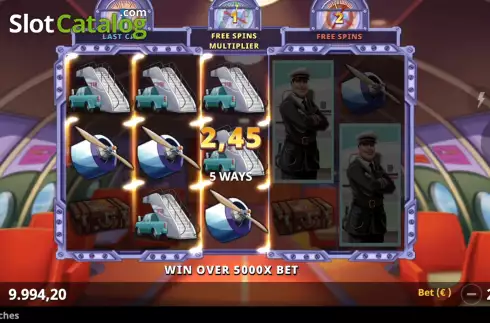 Win Screen 2. Ticket to Riches slot