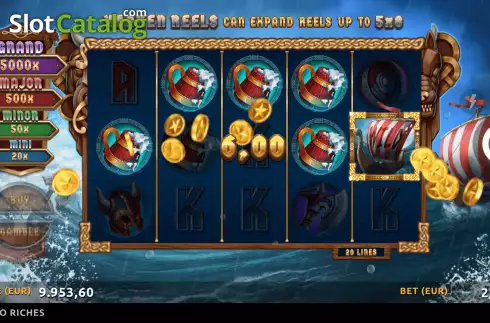 Win Screen 2. Storm to Riches slot
