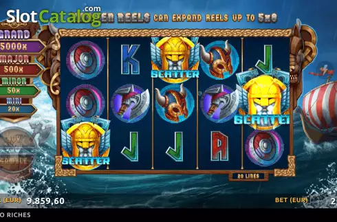 Scatter Symbols. Storm to Riches slot