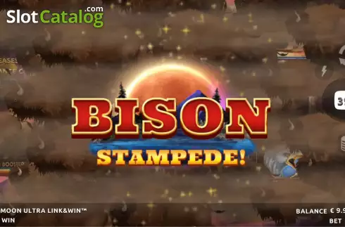 Feature Screen. Bison Moon Ultra Link&Win slot
