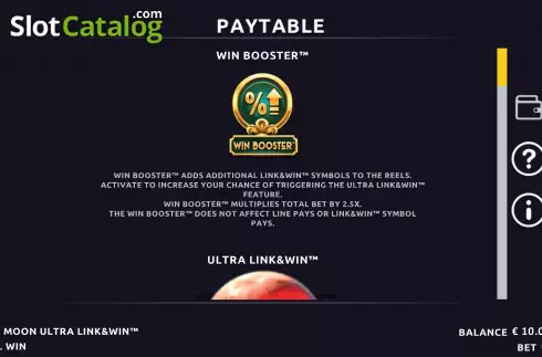 Pantalla9. Bison Moon Ultra Link&Win Tragamonedas 