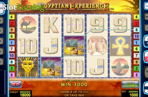 Skärmdump4. Egyptian Experience Deluxe slot