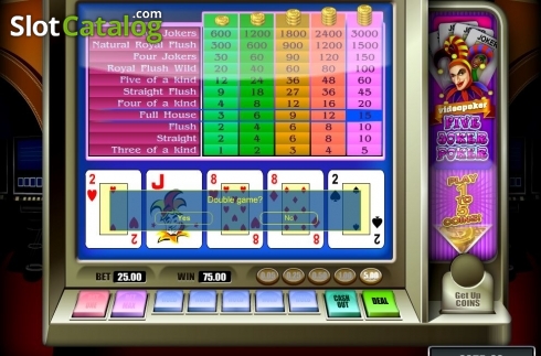 Skjerm4. Five Joker Poker slot (Novomatic)
		