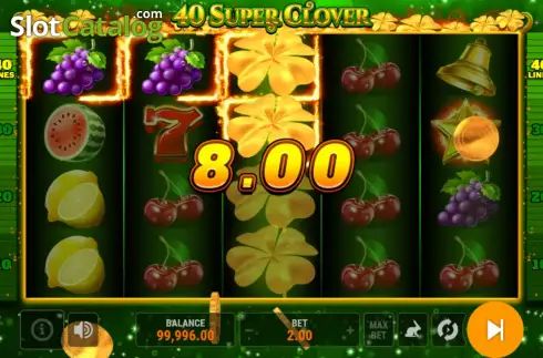 Schermo3. 40 Super Clover slot