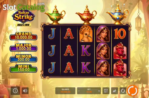 Ecran2. Sultan Strike: Hold & Win slot