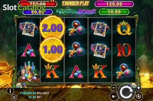 Skärmdump2. Thunder Play Voodoo Magic slot