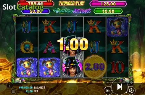 Skärmdump3. Thunder Play Voodoo Magic slot
