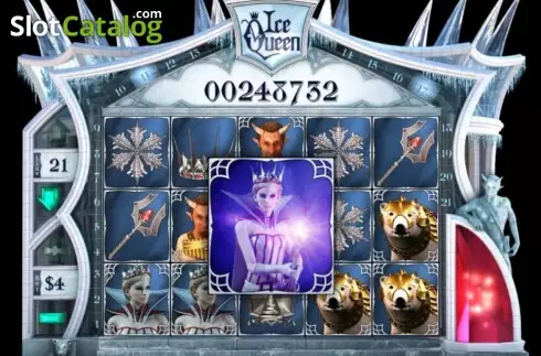 Win Screen. Ice Queen (Big Wave Gaming) slot