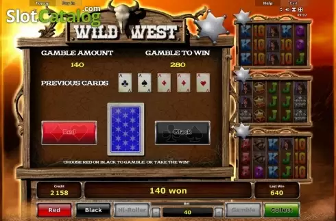 Captura de tela5. Wild West Hi-Roller (Novomatic) slot
