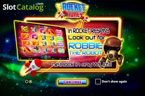 Intro screen 2. Rocket Money slot