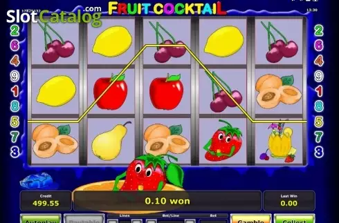 Win Screen 4. Fruit Cocktail (Others) slot