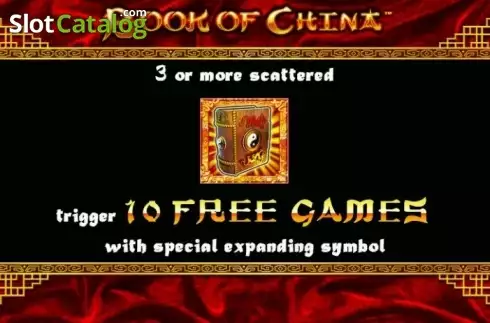Free Spins Awarded. Book of China slot
