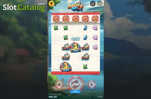 画面5. Fishy Guy カジノスロット