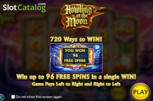 Schermo2. Howling At The Moon slot