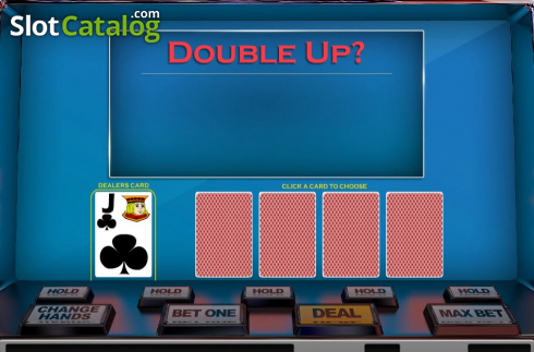 Écran5. Double Jackpot Poker (Nucleus Gaming) Machine à sous