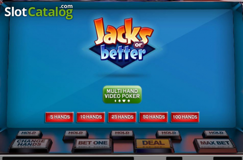 Game Screen 1. Jacks or Better MH (Nucleus Gaming) slot
