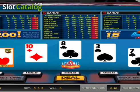 Captura de tela3. Pyramid Poker Double Bonus (Nucleus Gaming) slot