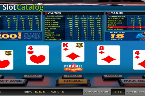 Captura de tela4. Pyramid Poker Double Bonus (Nucleus Gaming) slot
