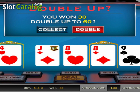 Pantalla7. Pyramid Poker Jacks or Better (Nucleus Gaming) Tragamonedas 