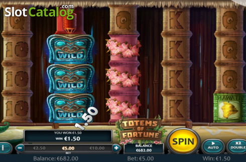 Win Screen 2. Totems of Fortune slot