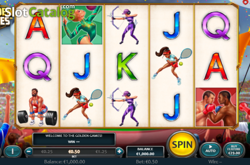 Captura de tela2. The Golden Games slot