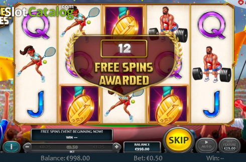 Captura de tela5. The Golden Games slot