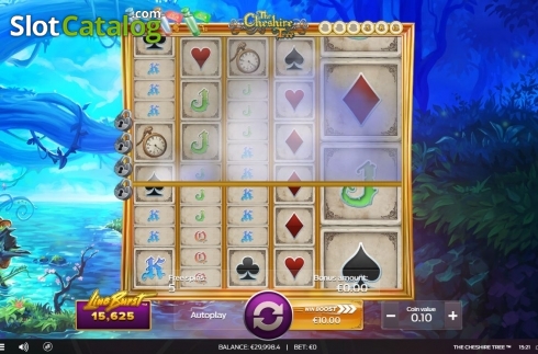 Free Spins. The Cheshire Tree slot