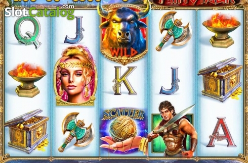 Ekran2. Minotaur (Octavian Gaming) yuvası