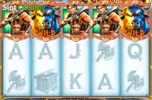 Skärmdump4. Minotaur (Octavian Gaming) slot