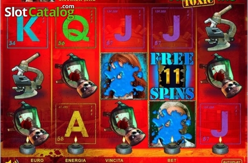 Free Spins. Zombie Lab slot