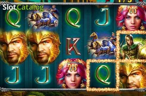 Free Spins. Troy: the Legend of Glory slot