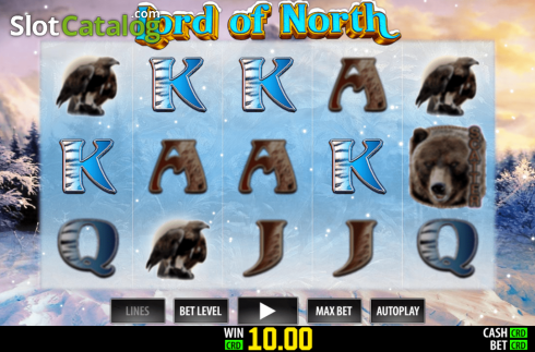 Win Screen 2. Lords of North slot