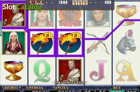 Reel Screen. Templari (Octavian Gaming) slot